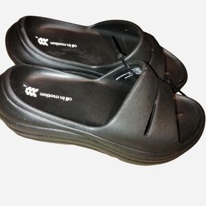All in Motion Women's Nox Eva Slide Sandals Black Women's size 7 NWT